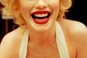 Marylin Monroe Hollywood leende